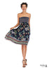 Boho Print Off Shoulder Dress